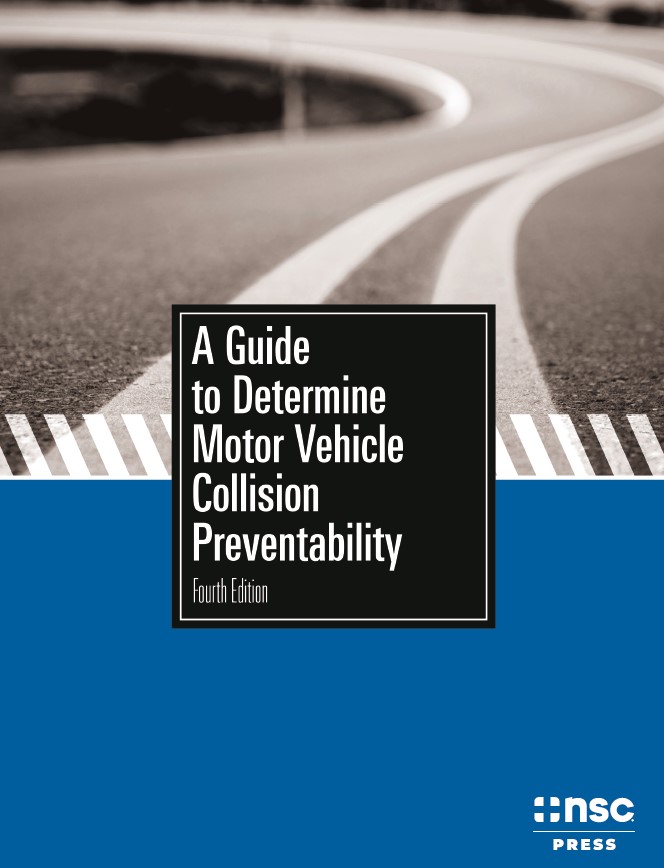 E-Book for A Guide to Determine Motor Vehicle Collision Preventability, 4th Edition